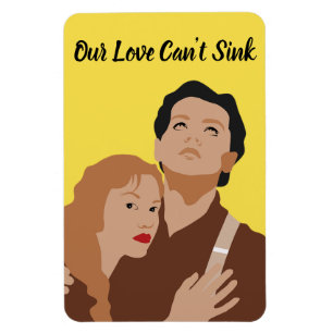 Magnet Flexible Amant de porte Cabine de croisière amusant - Notre