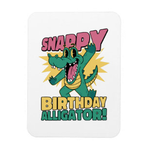 Magnet Flexible Amateur d'alligator drôle et gator de crocodile d'