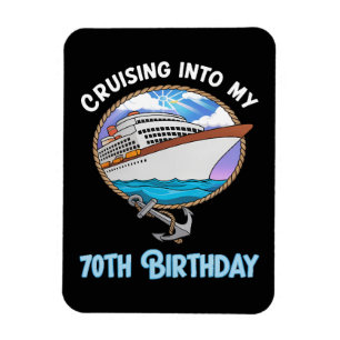 Magnet Flexible Amateur de croisière naviguant vers mes 70 ans