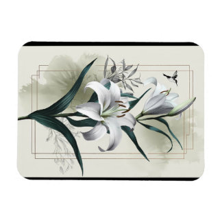 Magnet Flexible Amazon Lily Art - Style or & Scandi