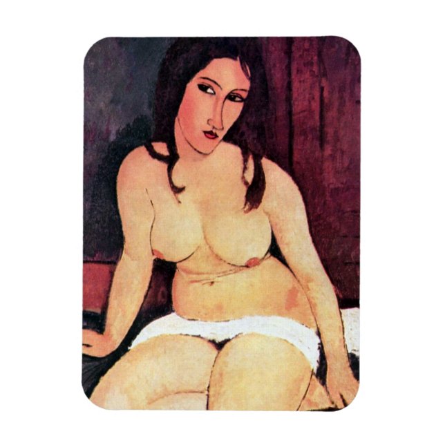 Magnet Flexible Amedeo Modigliani - Femme assise (Vertical)