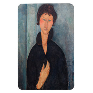 Magnet Flexible Amedeo Modigliani - Femme aux yeux bleus