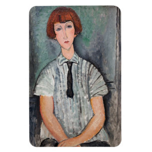 Magnet Flexible Amedeo Modigliani - Jeune fille dans une blouse ra