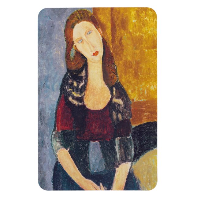 Magnet Flexible Amedeo Modigliani - Portrait Jeanne Hebuterne #2 (Vertical)