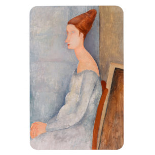 Magnet Flexible Amedeo Modigliani - Portrait Jeanne Hebuterne #3