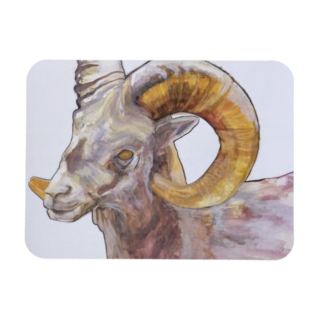 Magnet Flexible American Long Horn 2004 (Horizontal)