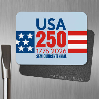 Magnet Flexible America's 250th Birthday - Stars Stripes USA 250
