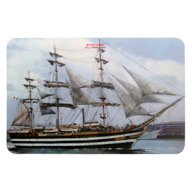 Magnet Flexible Amerigo Vespucci (Horizontal)