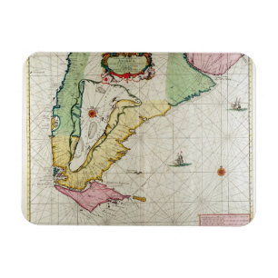 Magnet Flexible Amérique, assiette 17 de 'Le Nouveau et Grand Illu