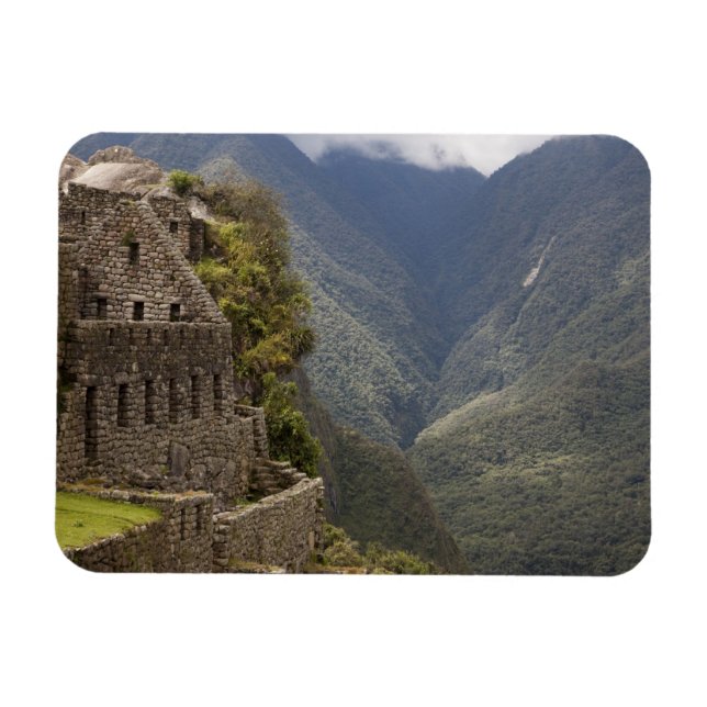 Magnet Flexible Amérique du Sud, Pérou, Machu Picchu. Ruines de pi (Horizontal)
