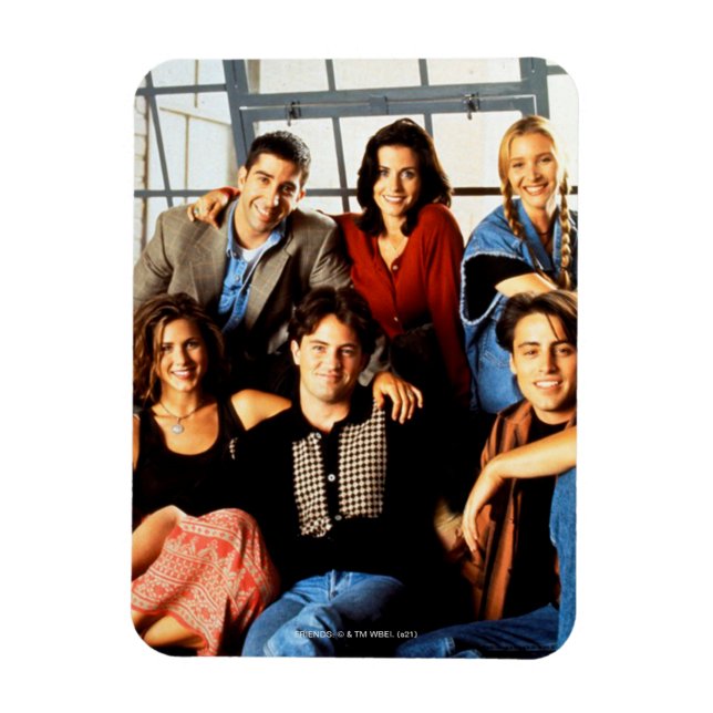 Magnet Flexible AMIS™ | Cast assis dans l'appartement de Monica (Vertical)