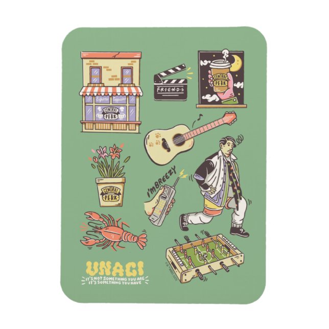 Magnet Flexible AMIS™ | Graphique d'icônes de dessin (Vertical)