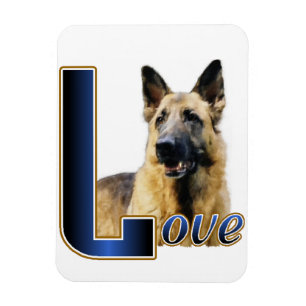 Magnet Flexible Amour berger allemand