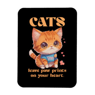 Magnet Flexible amour de chat mignon