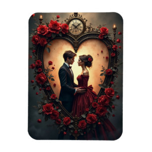 Magnet Flexible Amour Intemporel – Collection de Mariage Victorien