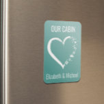 Magnet Flexible Amoureux du coeur de la porte de croisière personn<br><div class="desc">Cette conception peut être personnalisée dans la zone fournie en modifiant la photo et/ou le texte. Vous pouvez également le customiser en cliquant sur Personnaliser ce Modèle, puis en choisissant l'option cliquer pour customiser et supprimer ou modifier la couleur de l'arrière - plan, ajouter du texte, modifier la couleur ou...</div>