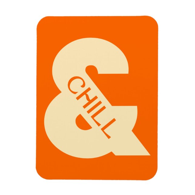 Magnet Flexible Ampersand Chill Minimaliste (Vertical)