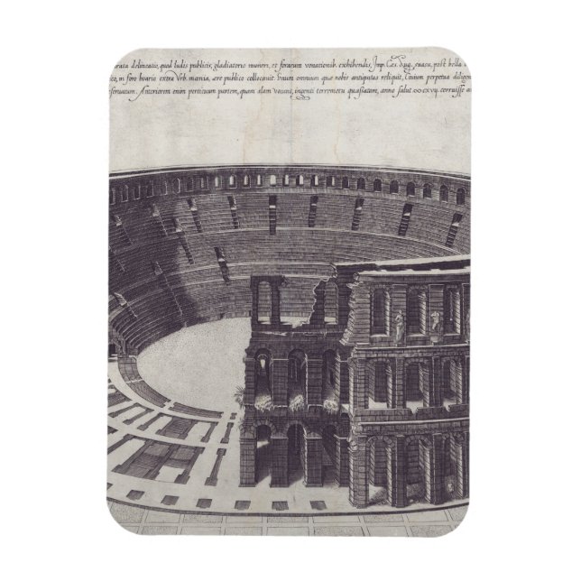 Magnet Flexible Amphithéâtre à Vérone sur la Piazza Bra (Vertical)