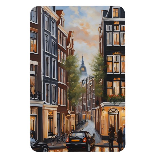 Magnet Flexible Amsterdam peinture à l'huile (Vertical)