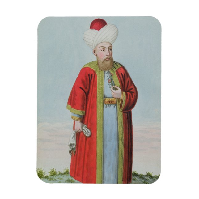 Magnet Flexible Amurath (Murad) II (1404-51) Sultan 1421-51, de (Vertical)