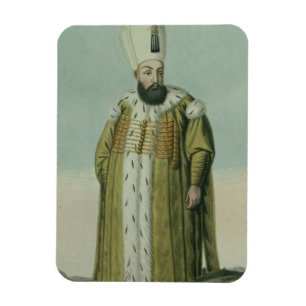 Magnet Flexible Amurath (Murad) III (1546-95) Sultan 1574-95, frai