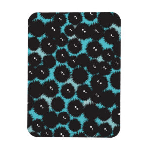 Magnet Flexible Amusant monstres noirs moelleux