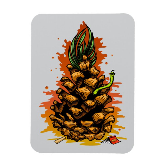 Magnet Flexible Ananas (Vertical)