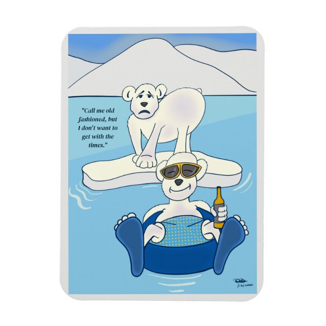 Magnet Flexible Ancien aimant photo (Vertical)