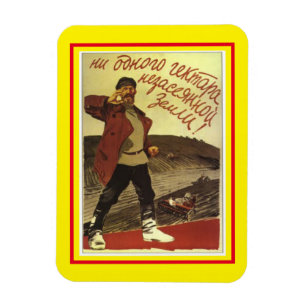 Magnet Flexible Ancien classique 1939 Poster soviétique