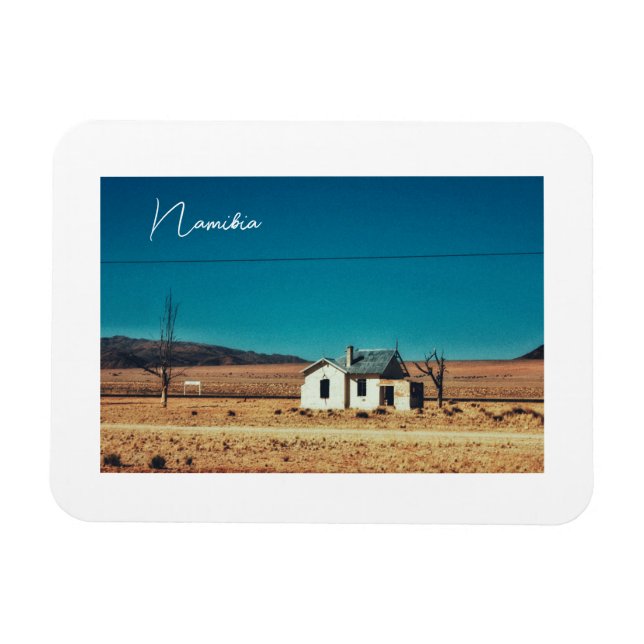 Magnet Flexible Ancienne gare abandonnée en Namibie (Horizontal)