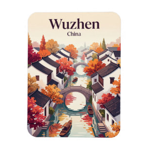 Magnet Flexible Ancienne ville de Wuzhen Chine