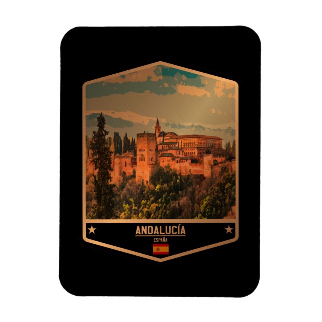 Magnet Flexible Andalucía (Vertical)