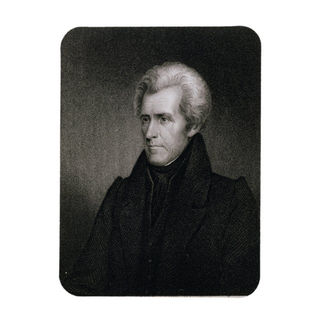Magnet Flexible Andrew Jackson (gravure) (Vertical)