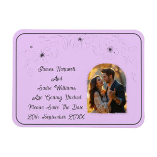 Magnet Flexible Anéone sur Lilac clair