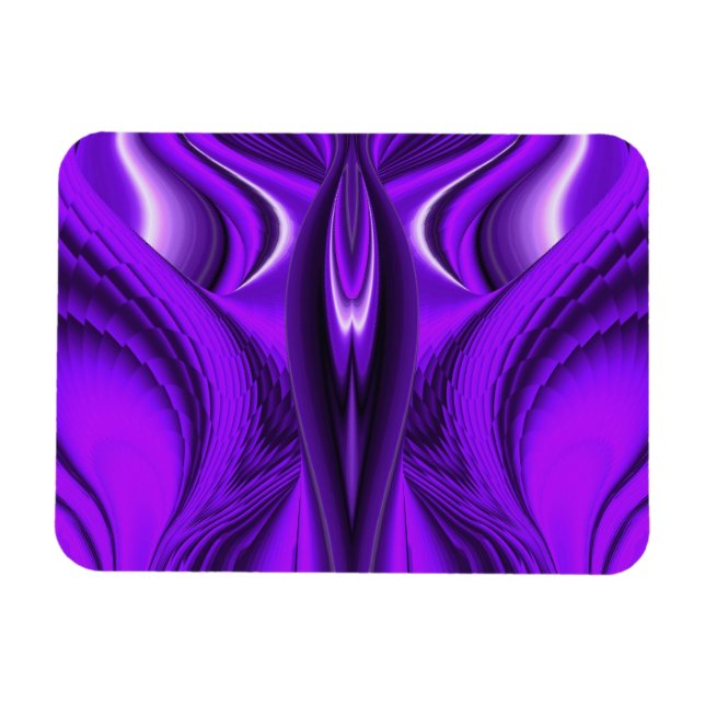 Magnet Flexible Ange ailes, Imaginaire Abstrait Arc-en-ciel (Horizontal)