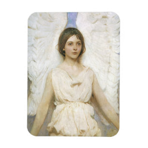 Magnet Flexible Ange par Abbott Thayer, Beaux-arts victoriens vint