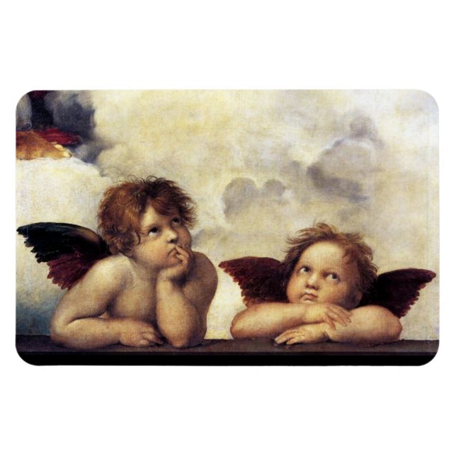 Magnet Flexible ANGEL / Cherub ailé (Horizontal)