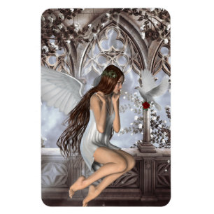 Magnet Flexible Angel et sa colombe
