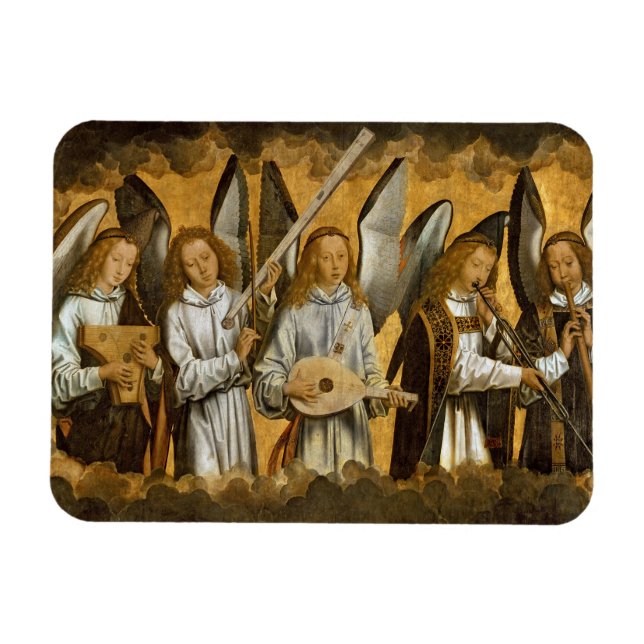 Magnet Flexible Angel Musicians c1480 (Horizontal)
