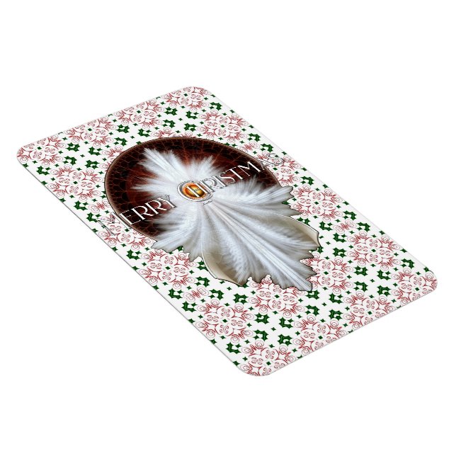 Magnet Flexible Angel Wings Snowflake Joyeux Noël TW ISO (Côté Droit)