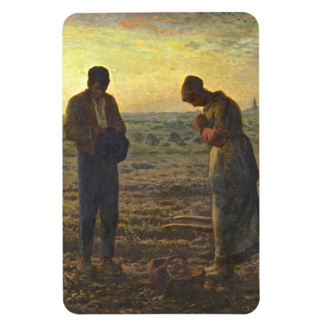 Magnet Flexible Angelus Jean Francois Millet (Vertical)