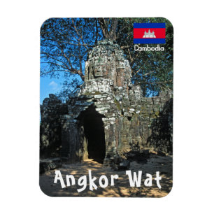 Magnet Flexible Angkor wat, temple Ta som - Cambodge, Asie
