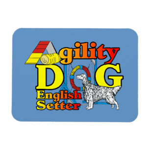 Magnet Flexible Anglais Setter Agility
