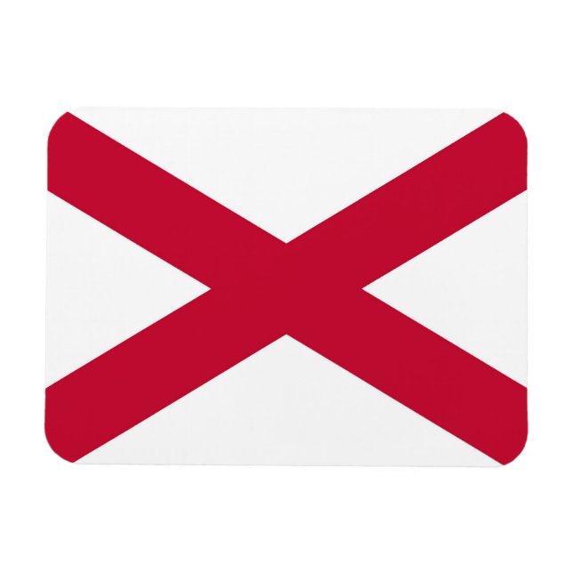 Magnet Flexible Anglo Irish ethnic flag england ireland english (Horizontal)