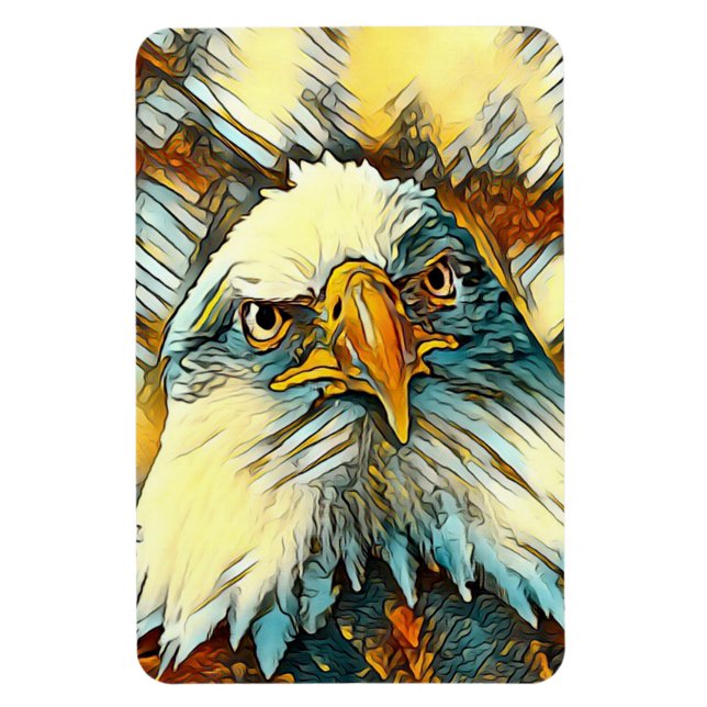 Magnet Flexible AnimalArt_Bird_004 (Vertical)