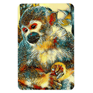 Magnet Flexible AnimalArt_Monkey_003