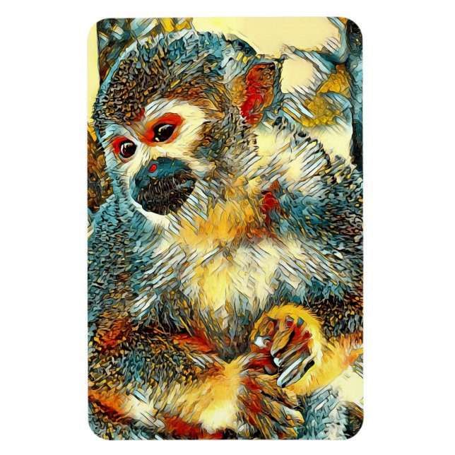 Magnet Flexible AnimalArt_Singe_003 (Vertical)