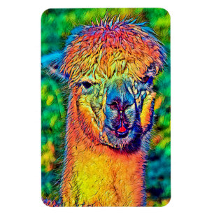 Magnet Flexible AnimalColor_Alpaca_004