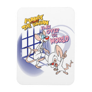 Magnet Flexible Animaniacs Take Over The World Graphic