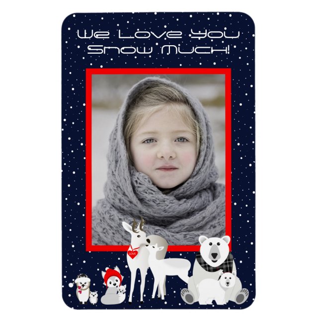 Magnet Flexible Animaux arctiques (Vertical)